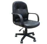 Swivel Executive Chair in PU Leather - Ergonomic Office and Gaming Chair with High Back Design - Ideal for Desk Work and Long Gaming Sessions