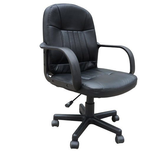 Swivel Executive Chair in PU Leather - Ergonomic Office and Gaming Chair with High Back Design - Ideal for Desk Work and Long Gaming Sessions