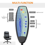 Ergonomic High-Back Massaging Office Chair with Armrests - 6-Point Vibration, Adjustable Height Executive Seat - Ideal for Stress Relief and Comfort in the Workplace