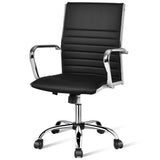 Titan Adjustable High-Back Office Chair in Black - Rolling, Swivel Function, Home Office Use - Ideal for Extended Work Hours, Provides Superior Comfort for Home Workers