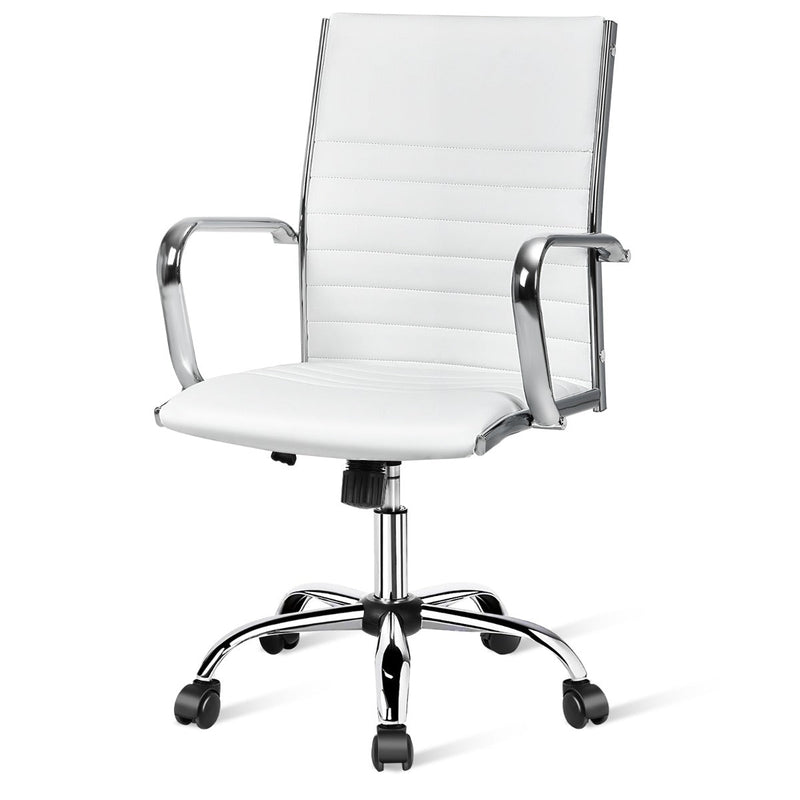 Titan Adjustable High-Back Office Chair in Black - Rolling, Swivel Function, Home Office Use - Ideal for Extended Work Hours, Provides Superior Comfort for Home Workers
