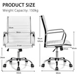 Titan Adjustable High-Back Office Chair in Black - Rolling, Swivel Function, Home Office Use - Ideal for Extended Work Hours, Provides Superior Comfort for Home Workers