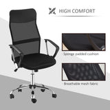 Adjustable Height Ergonomic Mesh Office Chair - Tilt Function Comfort Seating - Ideal for Extended Desk Use and Posture Support
