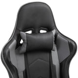 High Back Racing Gaming Chair - Ergonomic Recliner, 360° Swivel, Rocking Function, Adjustable Height, Built-in Lumbar Support with Pillow - Comfortable Gaming and Home Office Use