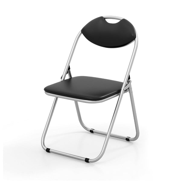 Set Of 6 Folding Chairs - Padded Seat and Stable U-Shaped Frame, Perfect for Office, Party, Conference, Dining Room - Ultimate Comfort Solution for Events and Gatherings
