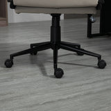 Ergonomic High Back Office Chair - PU Leather, Dual-Tier Padding, Swivel Wheels, Adjustable Height - Comfortable Desk Seating for Professionals
