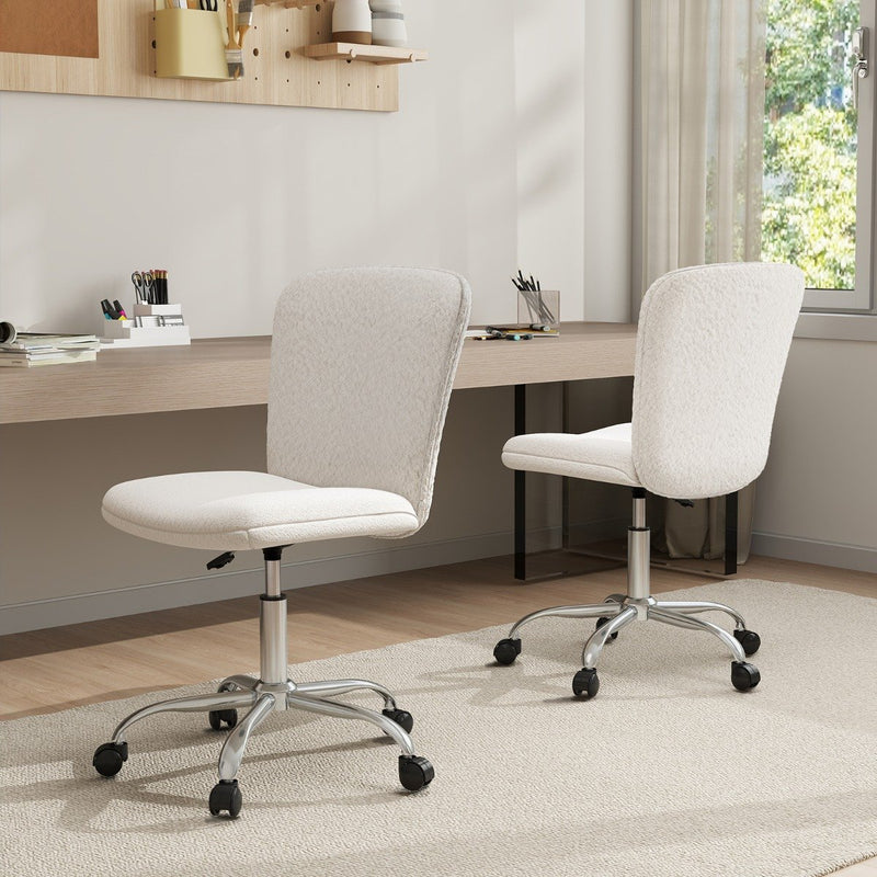 Height-adjustable Ergonomic Chair wIth Wheels  for Adults and Teenangers-