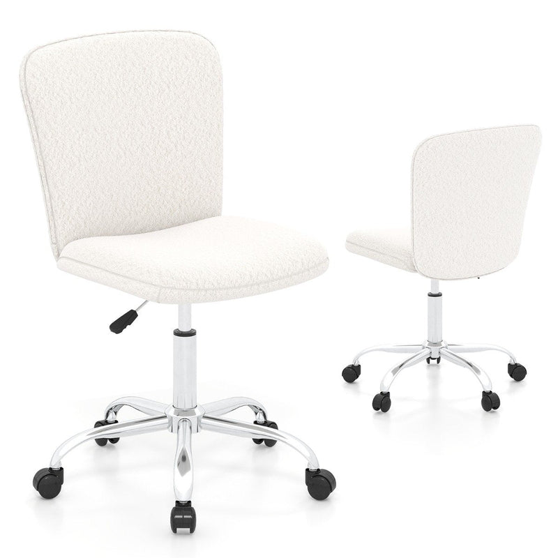 Height-adjustable Ergonomic Chair wIth Wheels  for Adults and Teenangers-