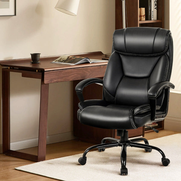 High-End Executive Massage Chair - Featuring 6 Vibrating Points for Superior Relaxation - Ideal for Stressed Office Workers and Executives Needing to Unwind