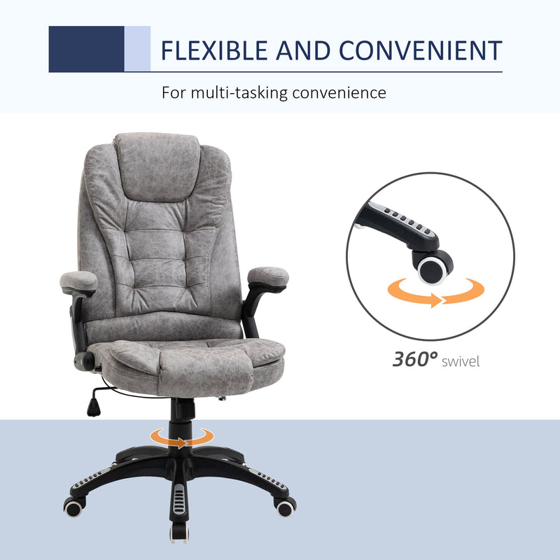 ErgoComfort Adjustable Office Chair - Ergonomic Swivel Desk Chair with Armrests, Reclining and Tilt Features - Ideal for Comfortable and Supportive Seating at Work