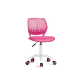 Blue Kids Height Adjustable Chair - Ergonomic Computer/Office Seating - Perfect for Growing Children's Comfort and Posture Support