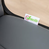 Swivel Executive Office Chair - PU Leather, Ergonomic Computer Desk Chair for Gaming and Office Work - Ideal for Professionals and Gamers in Grey