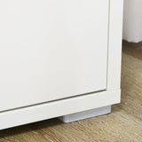 Kitchen Storage Sideboard - Double-Door Cabinet with Adjustable Shelf - Ideal for Living Room and Entryway Organization