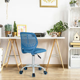 Blue Kids Height Adjustable Chair - Ergonomic Computer/Office Seating - Perfect for Growing Children's Comfort and Posture Support