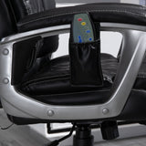 Ergonomic High-Back Massaging Office Chair with Armrests - 6-Point Vibration, Adjustable Height Executive Seat - Ideal for Stress Relief and Comfort in the Workplace