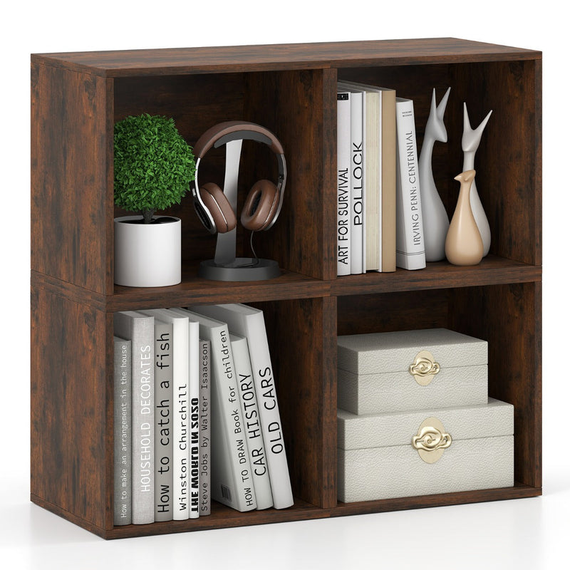Set of 4 Cube Storage Organizers for Small Space-
