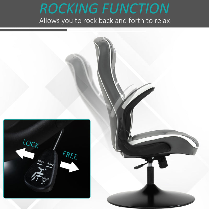 Playseat Executive Office Gaming Chair - Ergonomic Adjustable Height & Swivel, Premium PVC Leather Desk Chair - Comfortable Seating Solution for Gamers and Professionals