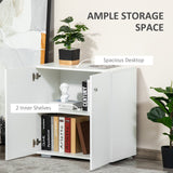 Wooden Storage Cabinet with Shelves and Doors - Versatile Sideboard and Freestanding Cupboard for Kitchen and Living Space - Ideal for Organizing Home Essentials