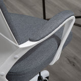 Ergonomic High-Back Office Chair - 360° Swivel, Adjustable Height with Lumbar Support - Comfortable Desk Task Chair for Home or Office Workers